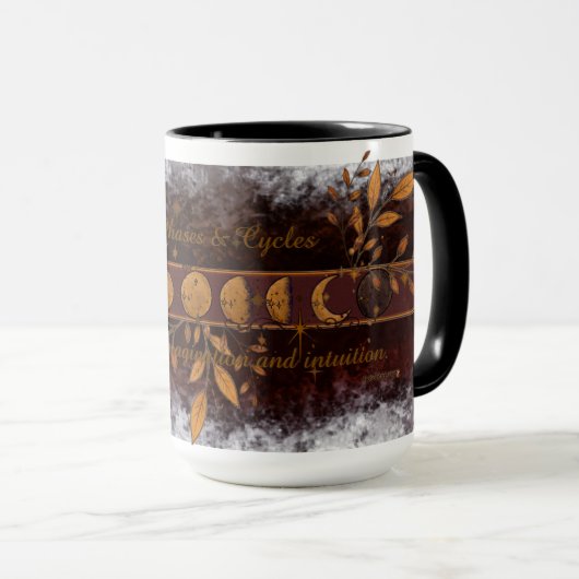 Tasse Combo Phases et Cycles (Devant droit)