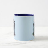 Tasse Combo Pixel Hotel Tower Bleu Nuit (Centre)