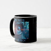 Tasse combo Quantum Eye Tech à deux côtés (Devant gauche)