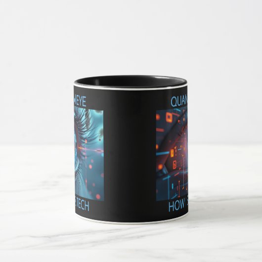 Tasse combo Quantum Eye Tech à deux côtés (Centre)