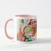 Tasse Combo Rose GINGERBREAD SURPRISE (Gauche)