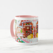 Tasse Combo Rose GINGERBREAD SURPRISE (Devant gauche)