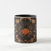 Tasse Combo Rose Orange Gothique (Centre)