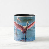 Tasse Combo Roseate Spoonbill Noir 330 ml (Centre)