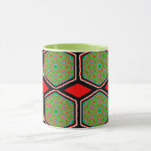 Tasse Combo, Tasse Colorée, Design Numérique, Parf (Centre)
