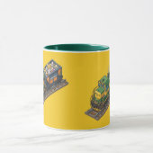 Tasse Combo Train de Mine Chasseur Vert Ore Expres (Centre)