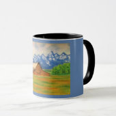 Tasse Combo Une manière de vivre plus simple (Devant droit)