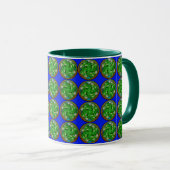 Tasse Combo Vibrante Design Numérique (Devant droit)