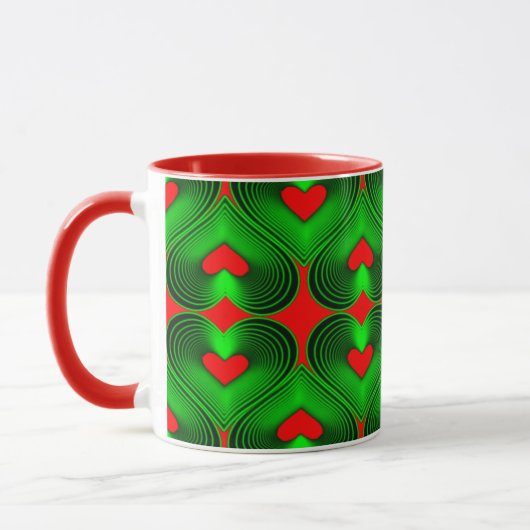 Tasse Combo Vibrante – Taille Parfaite, Numérique  (Gauche)