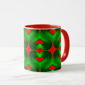 Tasse Combo Vibrante – Taille Parfaite, Numérique  (Devant droit)