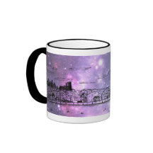 Tasse comique de Chicago de style de nébuleuse