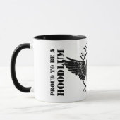 Tasse commémorative affligée de sonnerie de truand (Gauche)