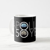 Tasse commémorative d'Apollo 8 (Devant gauche)