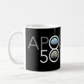 Tasse commémorative d'Apollo 8 (Gauche)