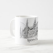 Tasse commémorative de chalet de Sperry (Devant gauche)