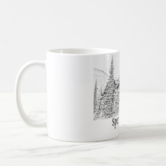 Tasse commémorative de chalet de Sperry (Gauche)
