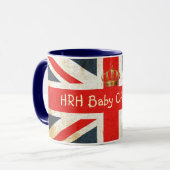 Tasse commémorative de Charlotte de bébé royal de (Devant gauche)
