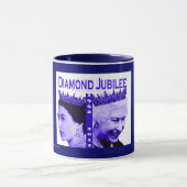 Tasse commémorative de jubilé de diamant (Centre)