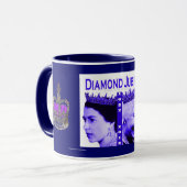 Tasse commémorative de jubilé de diamant (Devant gauche)