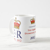 Tasse commémorative de jubilé de diamant (Devant gauche)
