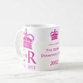 Tasse commémorative de jubilé de diamant (Devant gauche)