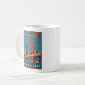 Tasse commémorative de la conférence des services (Devant gauche)