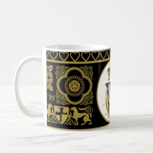 Tasse commémorative de mariage royal (Gauche)