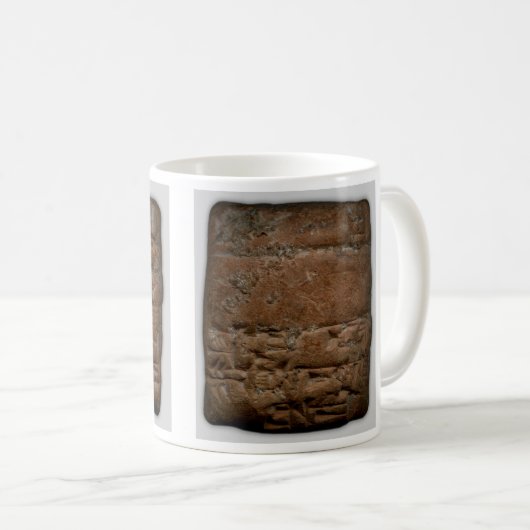 Tasse - comprimé cunéiforme (Devant droit)