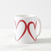 Tasse Conception d'amour (Devant droit)