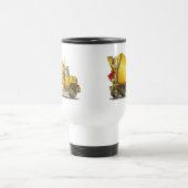 Tasse concrète de voyage de camion (Centre)