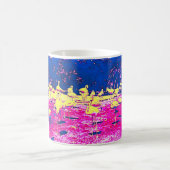 Tasse conçue avec un flamant rose coloré (Centre)