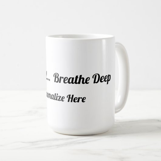 Tasse Confiance en Dieu (Devant droit)