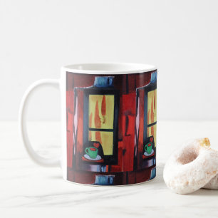 Tasse confortable de café