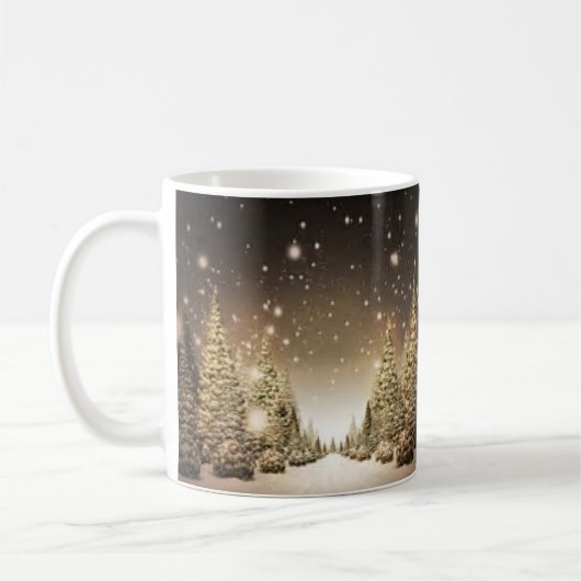 Tasse confortable d'hiver (Gauche)