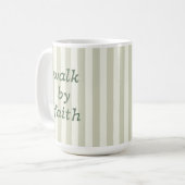 Tasse Confortable Écriture de Verset de la Bible S (Devant gauche)