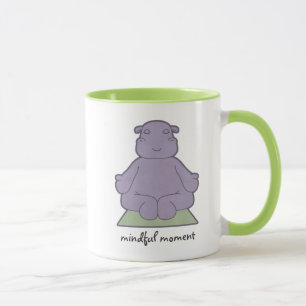 Tasse consciente de sonnerie d'hippopotame de