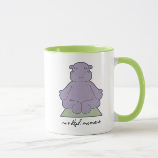 Tasse consciente de sonnerie d'hippopotame de (Droite)