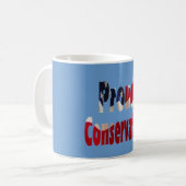 Tasse conservatrice fière (Devant gauche)