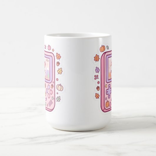 Tasse Console Portable Rétro Pastel Kawaii (Centre)