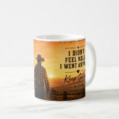 Tasse Continuez : Logique de Cow-boy (Devant droit)