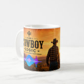 Tasse Continuez : Logique de Cow-boy (Devant gauche)