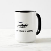 Tasse « Continuez, Votre Avenir Vous Attend » – Mo (Devant droit)