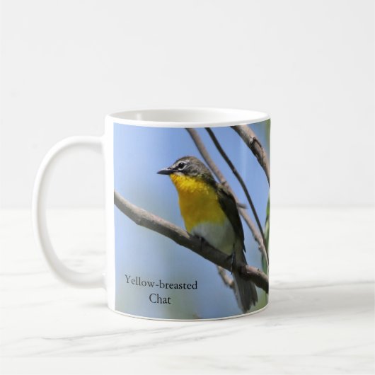 Tasse Conversation à poitrine jaune par BirdingCol (Gauche)
