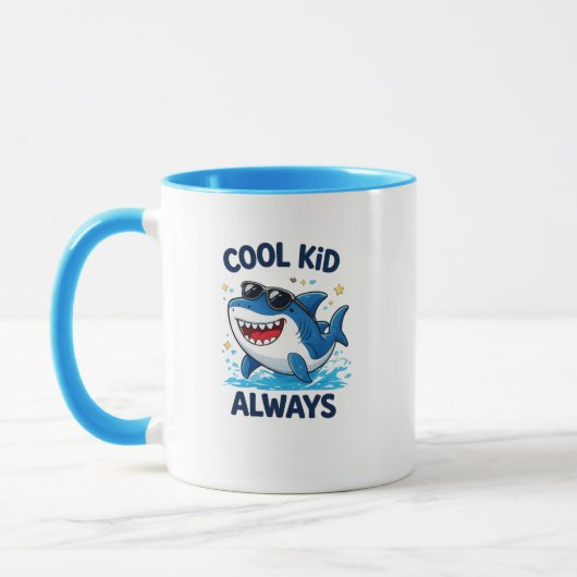 Tasse Cool Kid Always Shark (Gauche)