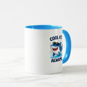 Tasse Cool Kid Always Shark (Devant droit)