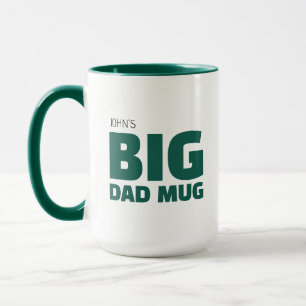 Tasse Cool Originale Verte Grand Papa Nom Personna