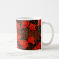 Tasse coquelicots