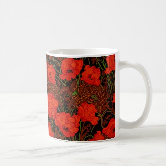 Tasse coquelicots (Droite)