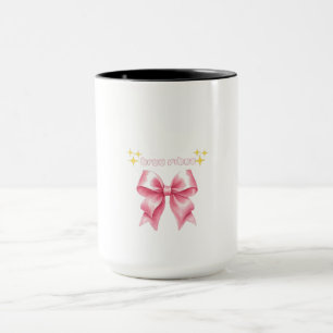 Tasse Coquette Arc-en-ciel Rose Vibes Gratuites