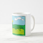 Tasse cornouaillaise de jonquille, de primevère et (Devant droit)